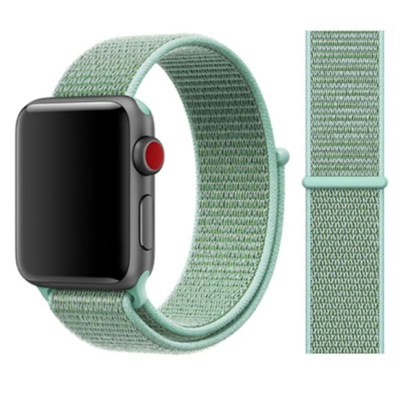 NEW BAND Marine Green Strap Loop For Apple Watch - Picture 3 of 7